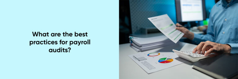 An auditor is checking reports